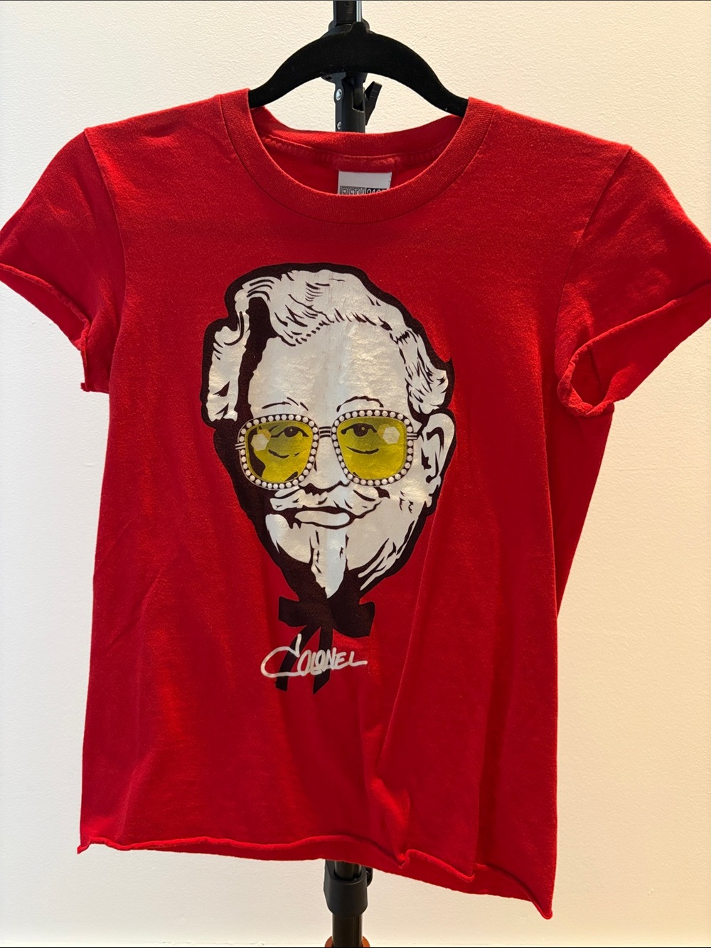 Colonel Graphic Red Short Sleeve Tee